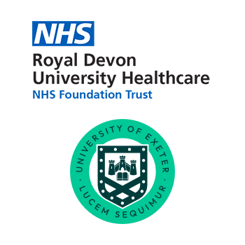 Royal Devon & Exeter NHS Foundation Trust and University of Exeter logo